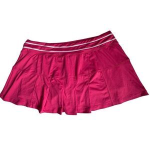Nike Dri Fit Atheltic Skort Pleated Skirt Golf Tennis SZ XL